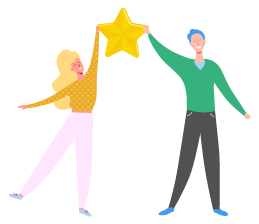 星を持つ人